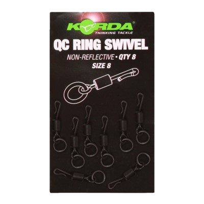 Korda Quick Change Swivel, Size 8 Ring