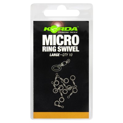 Korda Micro Rig Ring Swivel, Large