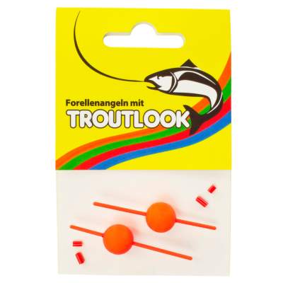 Troutlook Steckpilot, rot - 12mm - 2 Stück