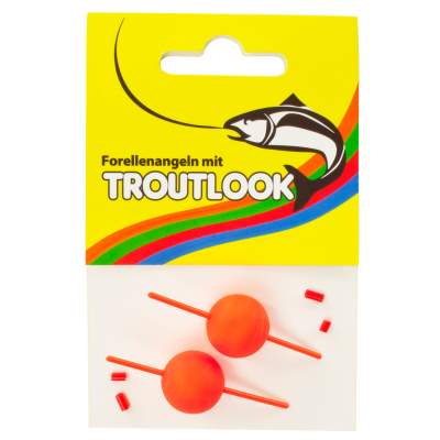 Troutlook Steckpilot, rot - 16mm - 2 Stück