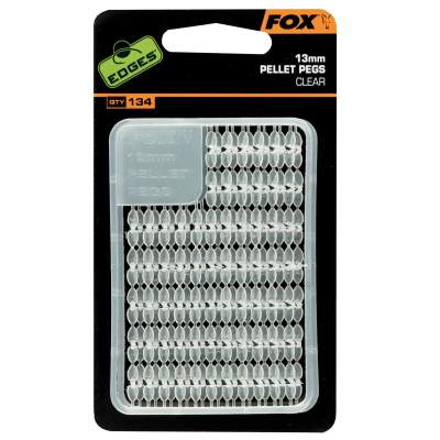 Fox Edges Pellet Pegs Clear 13mm, clear - 2Stück