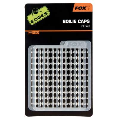 Fox Edges Boilie caps Clear, 120Stück