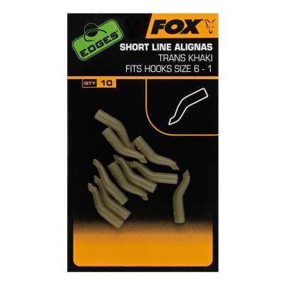 Fox Edges Short Line Alignas Hakengröße 6-1 - 10 Stück