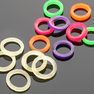 Mikado Bait Bands Pelletbänder 3mm - transparent - 50stck