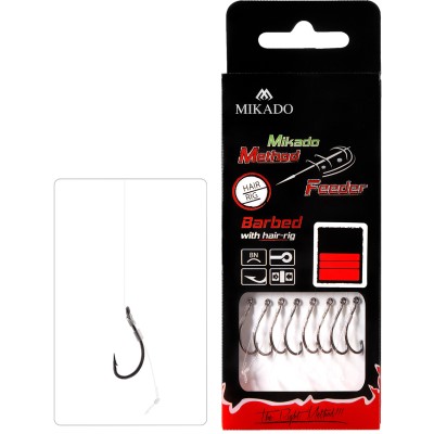 Mikado Method Feeder Rig - Mit Haar Gr.10