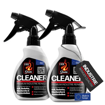 Eversmoke Cleaner (Grill-, Backofen- und Räucherofenreiniger) 250ml - 2 Stück