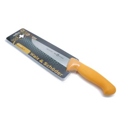 Walz + Schöder Metzger Messer 7 178mm - orange - 1Stück