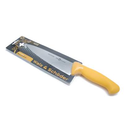 Walz + Schöder Chefkoch Messer 8, 203mm - orange - 1Stück