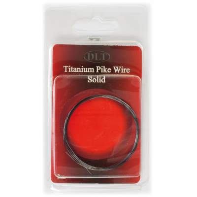 DLT Titanium Pike Wire Solid 200cm (Titan Vorfachmaterial),