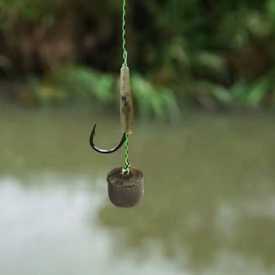 BAT-Tackle Silikon-Pellets braun-weiß 10x15mm