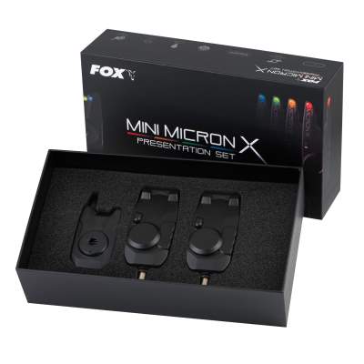 Fox Mini Micron X inc. Hardcase 2 Rod Set,