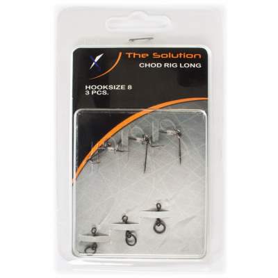 The Solution Chod Rig Long Karpfenvorfach (3er Pack) Size 8, 6cm - Hakengröße 8 - 3 Stück