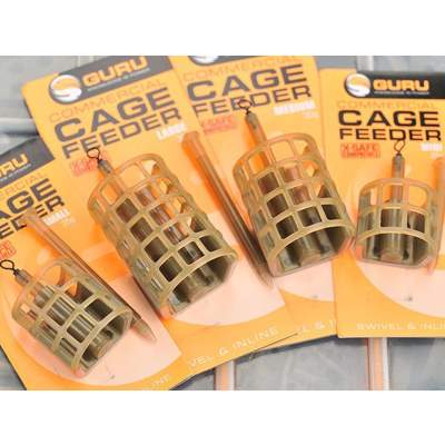 Guru Commercial Cage Feeder, 25g - Gr. Mini - Natur