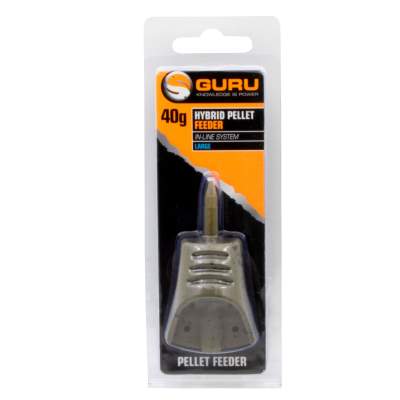 Guru Hybrid Pellet Feeder Inline Gr.Large - TK40g - 1Stück