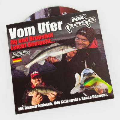 Fox Rage DVD Vom Ufer Jig und Dropshop leicht gemacht...,