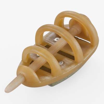 Angel Domäne Inline Flat Method Feeder Futterkorb Set Medium inkl. Bait Mould (Form)