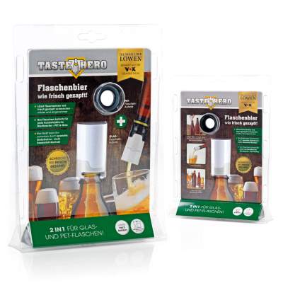 Taste Hero - Flaschenaufsatz mit PET-Adapter,