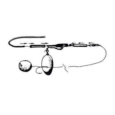 Angel Domäne Safety Bolt Rig Kit 3Stück