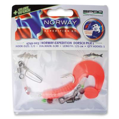 Spro Norway Expedition Norway Expedition Dorsch Pilk 2 Rig Meeresvorfach 123,5cm - Gr.7/0 - 0,9mm - 1Stück