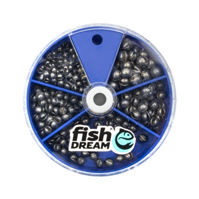 Fishdream Schrotblei Verteiler Box, 100g