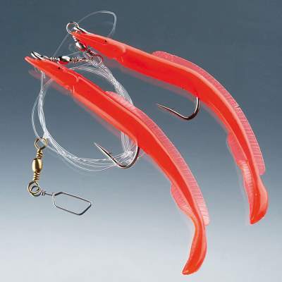 Cormoran Seacor Sandaal-Rig japanrot 18cm - japanrot - Gr.8/0 - 0,8mm - 1Stück