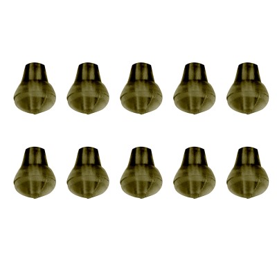 Faith Rig Ring Stops 10pcs Green - Green - 10Stück