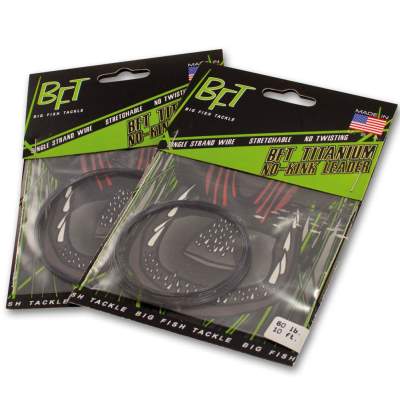 BFT Titanium No Kink Leader - Stahlvorfach 10ft 60 - 300cm - TK60lbs