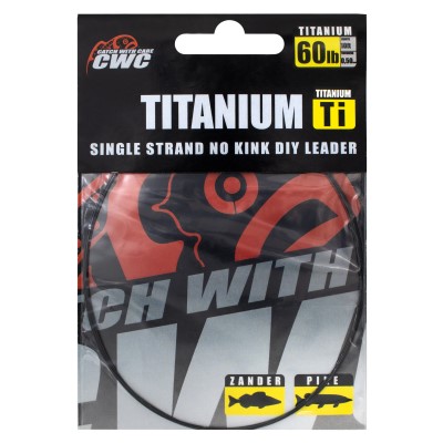 Strike Pro Titanium No Kink Leader Titan-Vorfach 10ft 60 - 300cm - TK60lbs