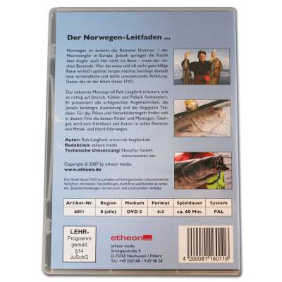 Etheon Media DVD Abenteuer Angeln Norwegen 1Stück