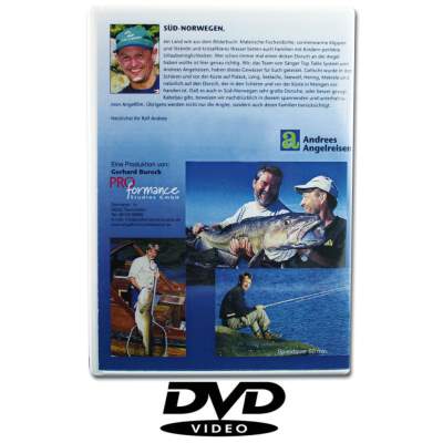 Andree's Angelreisen DVD Süd Norwegen 1Stück