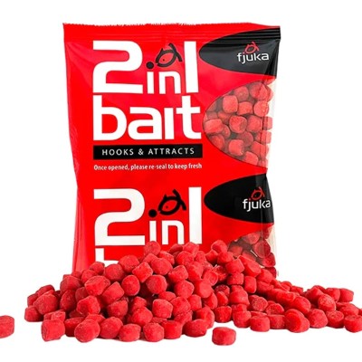 Fjuka 2in1 Fatboys Pellets 10mm - Red