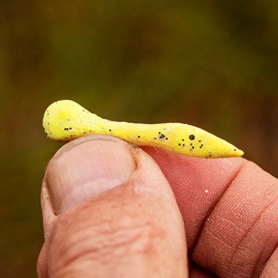 Fjuka Floating Lurebait Glitter Forellenköder 9mm - Well Hello Yellow