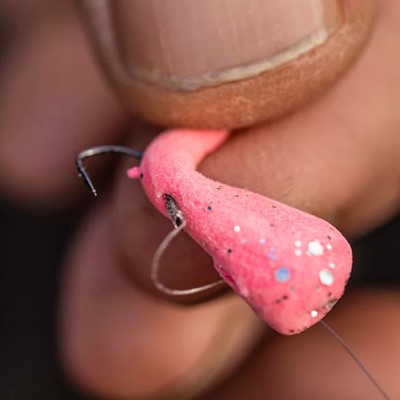 Fjuka Floating Lurebait Glitter Forellenköder 9mm - Powerball Pink