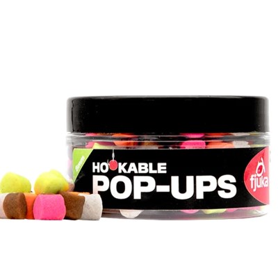 Fjuka Hookable Pop-Ups, Mixed Colours - 8mm