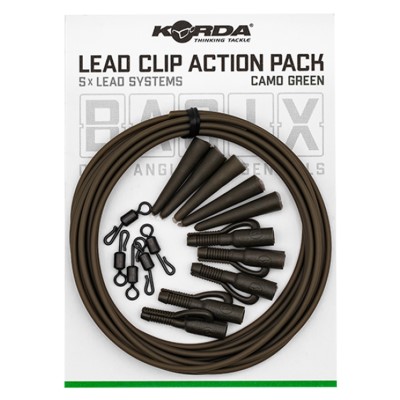 Korda Basix Lead Clip Action Pack,