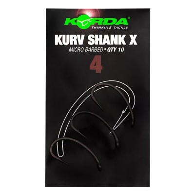 Korda Kurv Shank X Karpfenhaken Size 4
