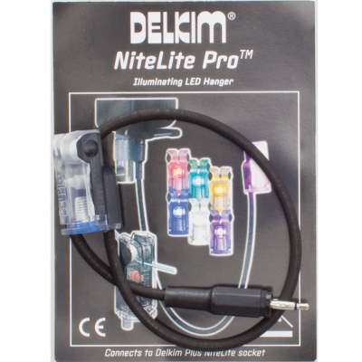 Delkim NiteLite Pro Illuminating Hanger DP050 Electric Blue, - Electric Blue (blau) - 1Stück