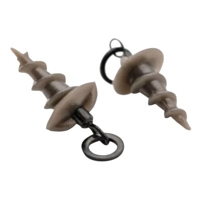 Korda Micro Ring Swivel Bait Screw, Medium (5 pcs)