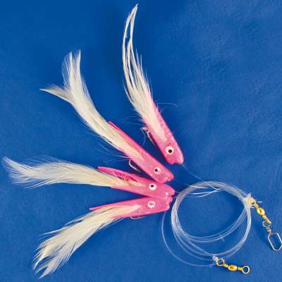 Team Deep Sea Pink Lady 110cm - Gr.4/0 - 0,8mm - 1System