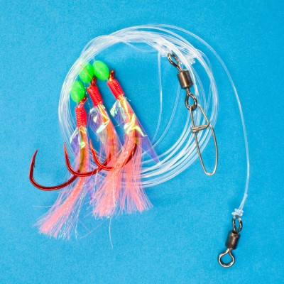 Team Deep Sea Spezial Big Hook Meeresvorfach, 250cm - 0,9mm - 1System