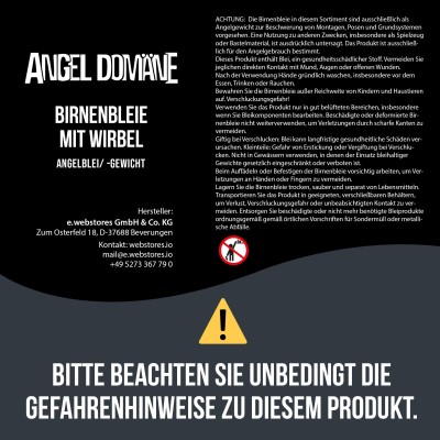 Angel Domäne Birnenbleie mit Wirbel 40g