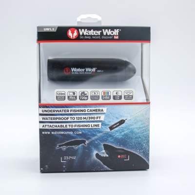 Water Wolf HD Unterwasserkamera Actioncam UW 1.1, Die kabellose Unterwasserkamera bis 120m Tiefe für vielfältige Verwendungsmöglichkeiten