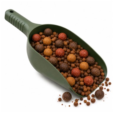 Faith Baitscoop Heavy Duty - Futterschaufel Grün - Gr. XL - 1 Stück