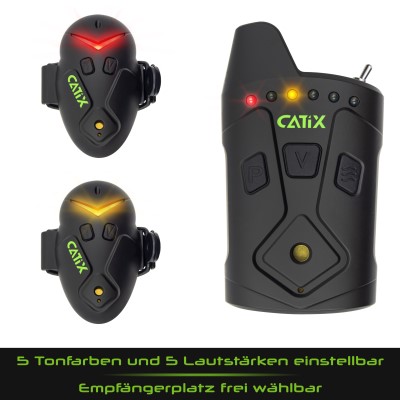 Catix Pro Cat XP 8 Waller Funkbissanzeiger 3+1 im Schutzkoffer