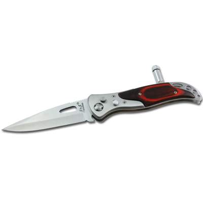 Angel Domäne Messer Explorer mit LED Lampe 17,5cm - 1Stück