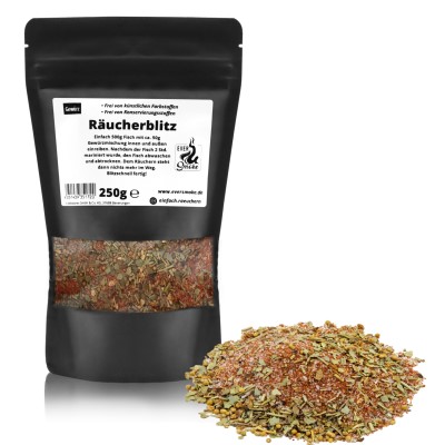 Eversmoke Räucherblitz Räuchergewürz-/Lake 250g