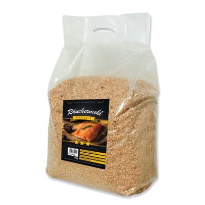 Eversmoke Räucherofen Set Edelstahl Jumbo VA inkl. Mehl, Lake & Thermometer 46x28x110cm