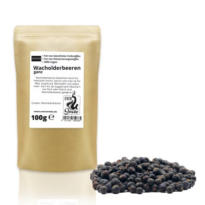 Eversmoke Gewürz, Wacholderbeeren, ganz 100g