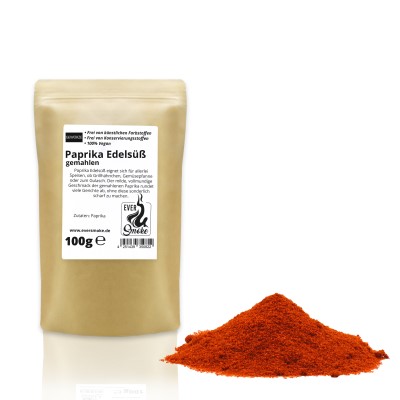 Eversmoke Gewürz, Paprika Edelsüß, gemahlen 100g