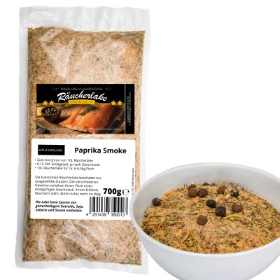 Eversmoke Räucherlake gebrauchsfertig Paprika Smoke - 700g